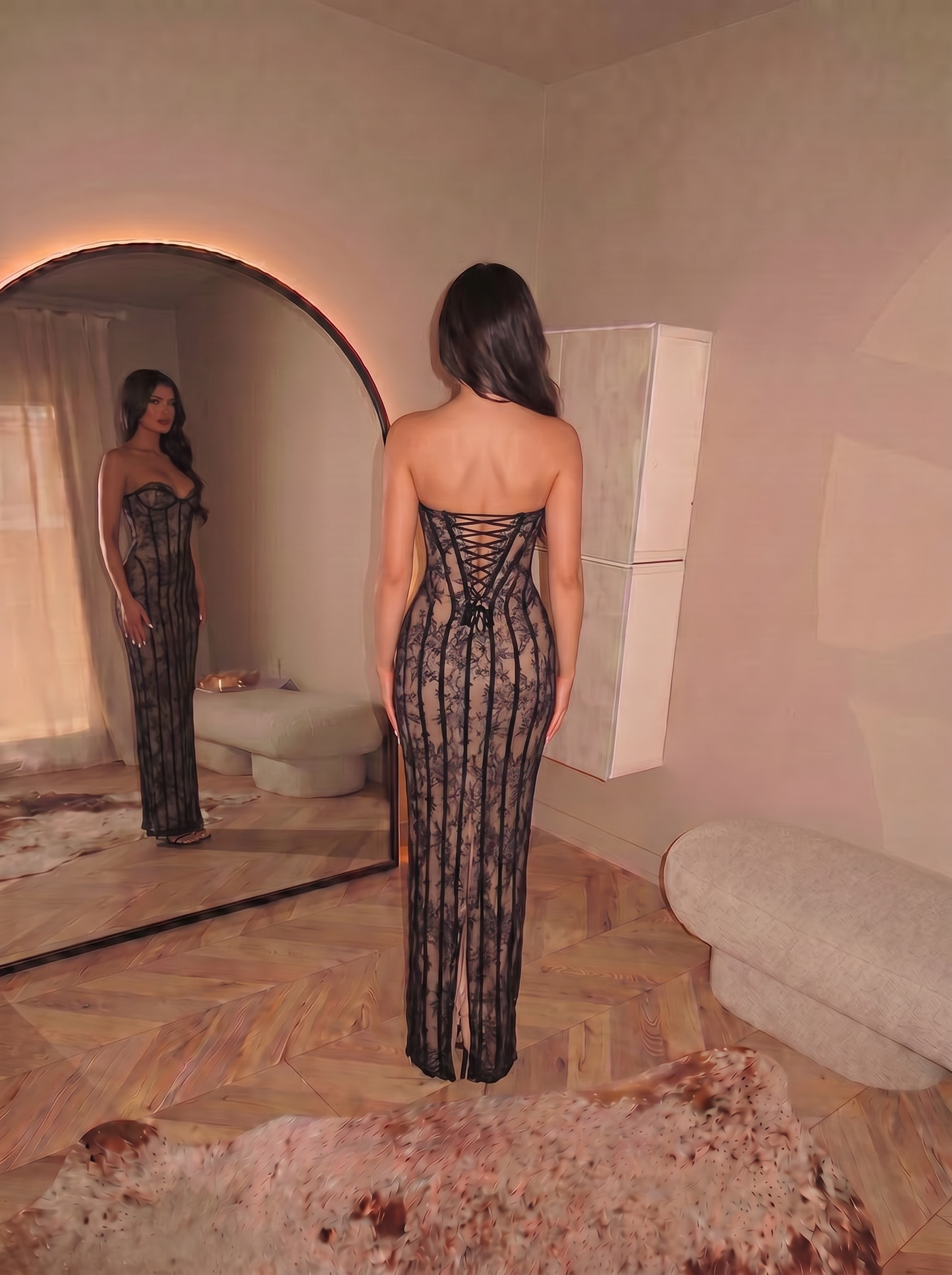 Pattie- Laced Dress