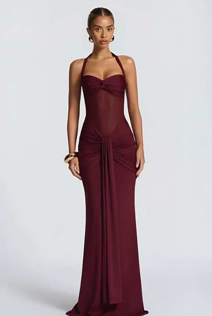 Jessica - Mesh Cocktail Dress